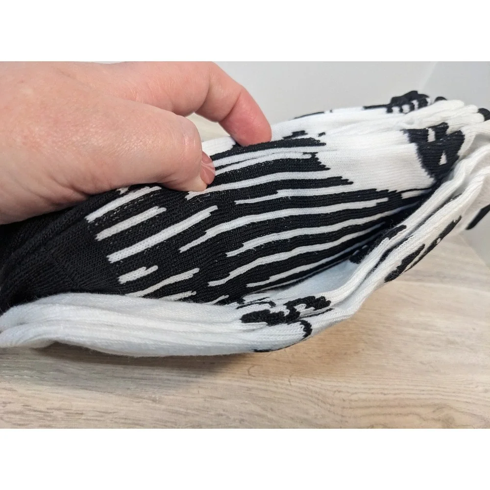 Disney Nightmare Before Christmas Jack Skellington No Show Socks 5 Pair NWT XL